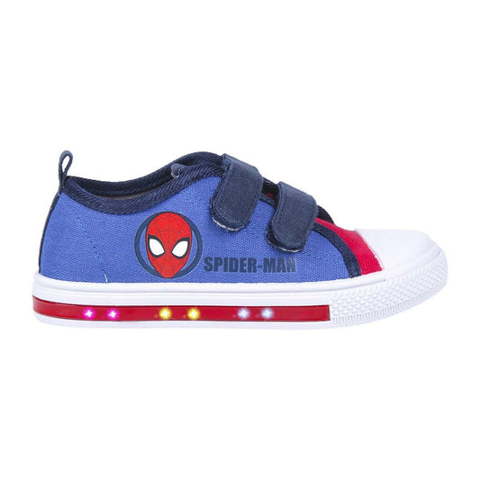 Ténis Casual Criança Spider-Man Luzes Azul
